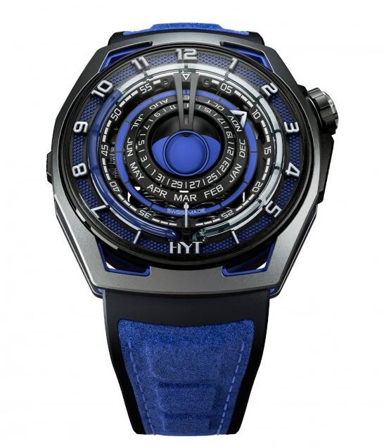 Buy HYT SuperNova Blue H02758 Replica watch